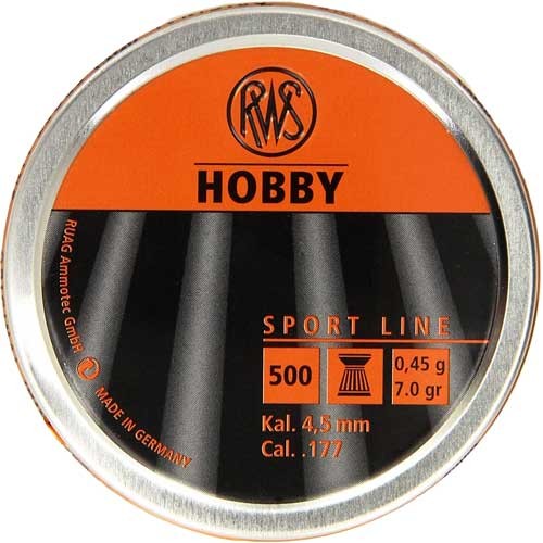 RWS PELLETS 177 HOBBY 7 GRAIN