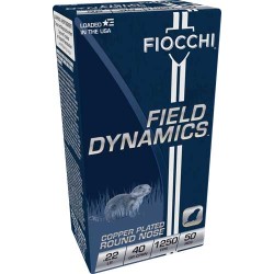 FIOCCHI 22LR 40GR PLATED SOLID