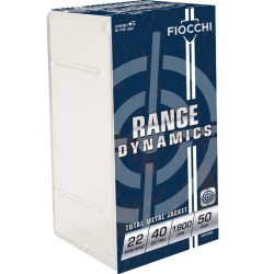 FIOCCHI 22WMR 40GR FMJ 1910FPS