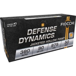 FIOCCHI 380 ACP 90GR JHP