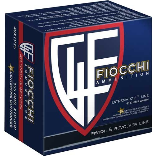 FIOCCHI 40 SW 155GR XTP-HP
