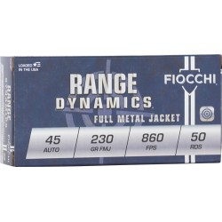 FIOCCHI 45 ACP 230GR FMJ