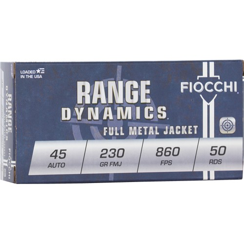 FIOCCHI 45 ACP 230GR FMJ