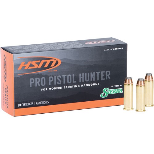 HSM PRO PISTOL 45 LC 300GR JSP
