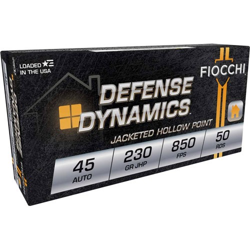 FIOCCHI 45 ACP 230GR JHP