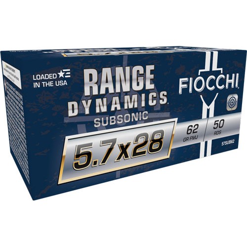 FIOCCHI 5.7X28 62GR SUBSONIC