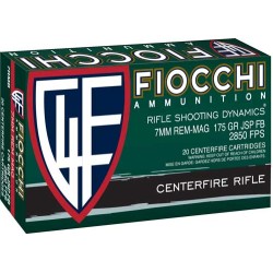 FIOCCHI 7MM REM MAG 175GR