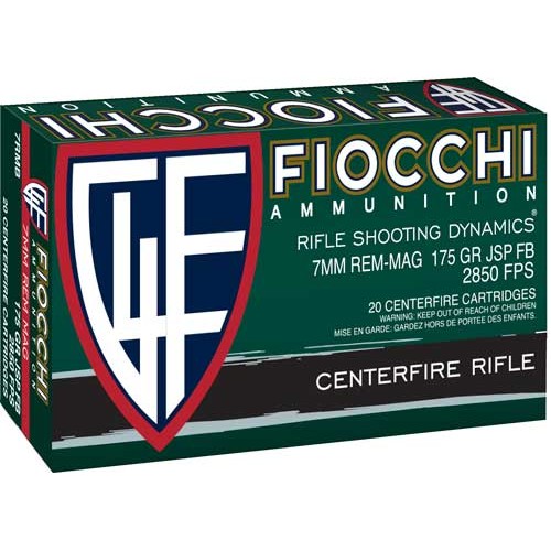 FIOCCHI 7MM REM MAG 175GR