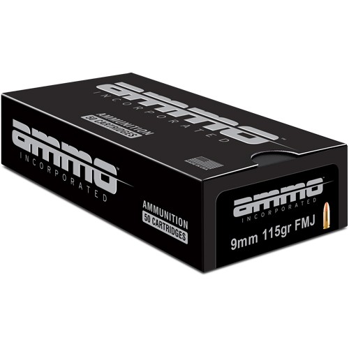AMMO INC 9MM LUGER 115GR TMC