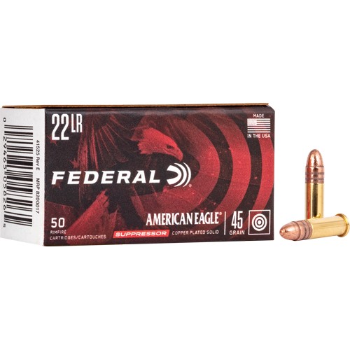 FEDERAL SUPPRESSOR 22LR 45GR