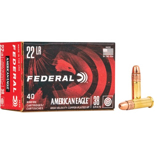 FEDERAL AE 22LR 38GR HP
