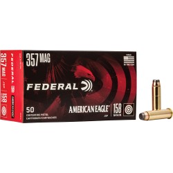FEDERAL AE 357 MAG 158GR JSP