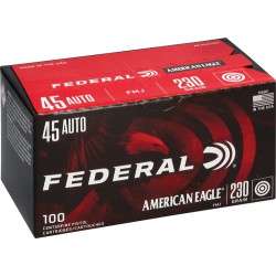 FEDERAL AE 45 ACP 230GR FMJ