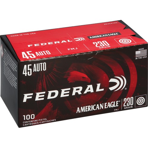 FEDERAL AE 45 ACP 230GR FMJ