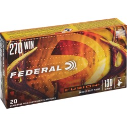 FEDERAL FUSION 270 WIN 130GR