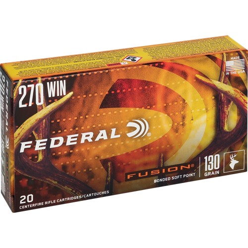 FEDERAL FUSION 270 WIN 130GR