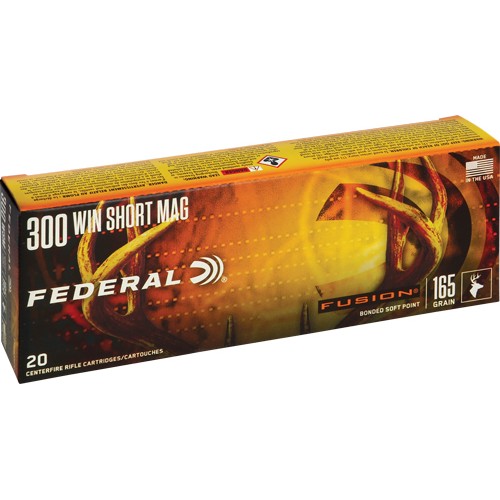 FEDERAL FUSION 300 WSM 165GR