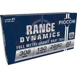 FIOCCHI 308 WIN 150GR FMJ-BT