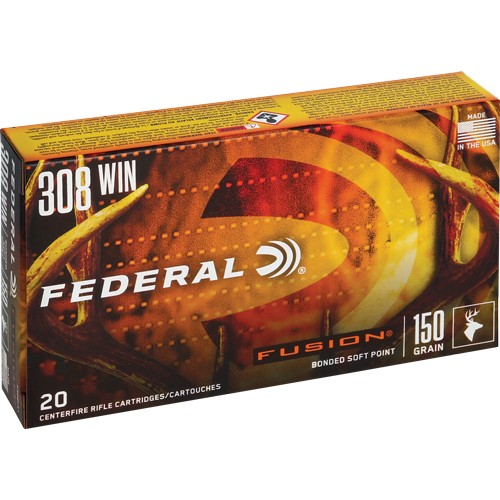 FEDERAL FUSION 308 WIN 150GR