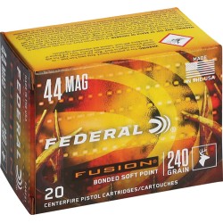 FEDERAL FUSION 44 REM MAG