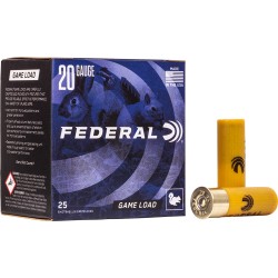 FEDERAL GAME LOAD 20GA 2.75"