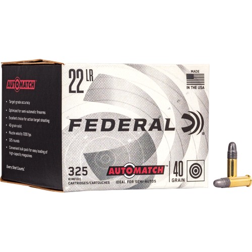 FEDERAL AUTOMATCH 22LR 40GR