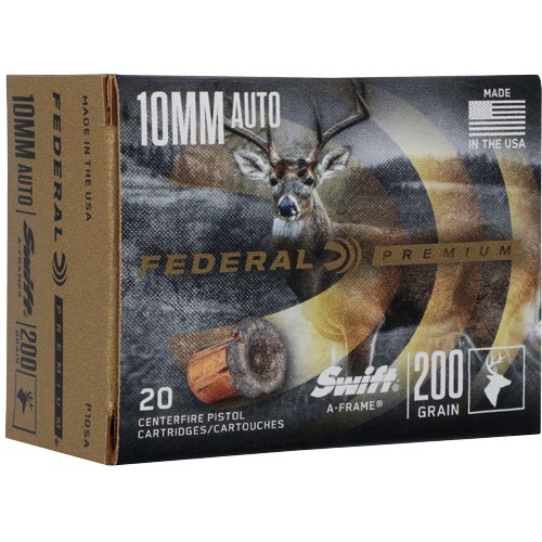 FEDERAL 10MM 200GR A-FRAME JHP