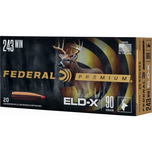 FEDERAL 243 WIN 90GR ELDX