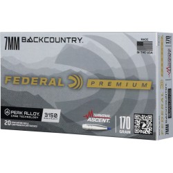 FEDERAL 7MM BC 170GR TERMINAL