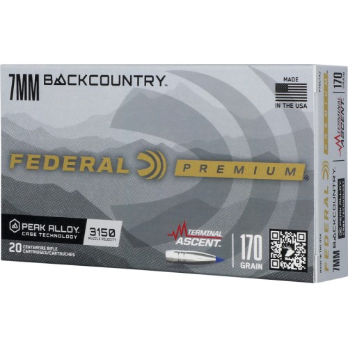 FEDERAL 7MM BC 170GR TERMINAL