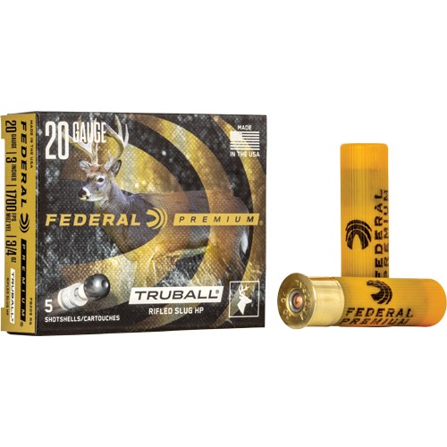 FEDERAL TRUBALL 20GA 3" 3/4OZ