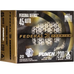 FEDERAL PUNCH 45 ACP 230GR