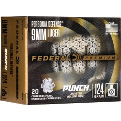 FEDERAL PUNCH 9MM LUGER