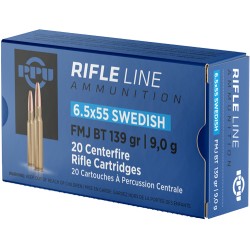 PPU 6.5X55 MAUSER 139GR FMJ