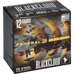 FEDERAL BLACK CLOUD 12GA 3"