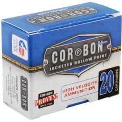 CORBON 9MM LUGER +P 90GR JHP
