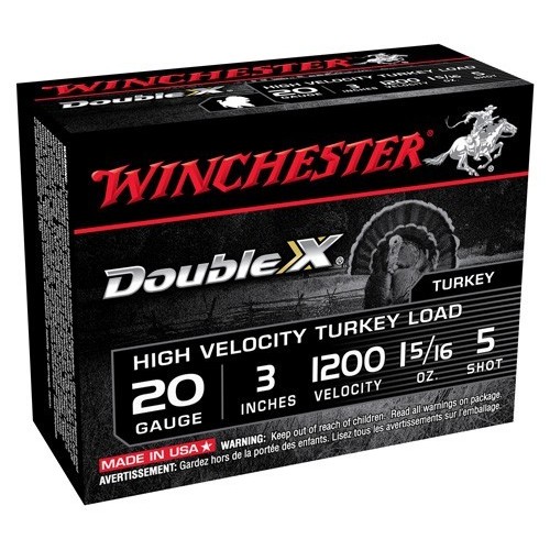 WINCHESTER DOUBLE-X 20GA 3"