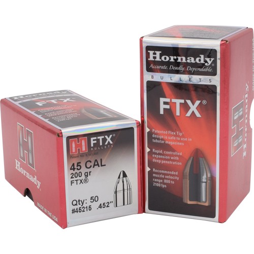 HORNADY BULLETS 45 CAL .452